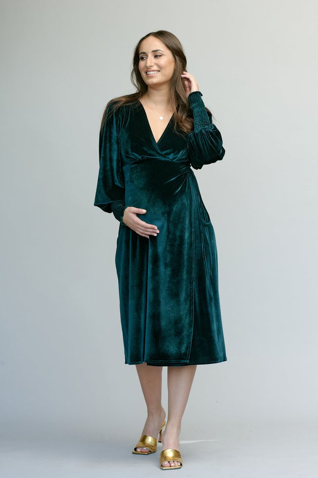Stevie Dress green the pod collection 2